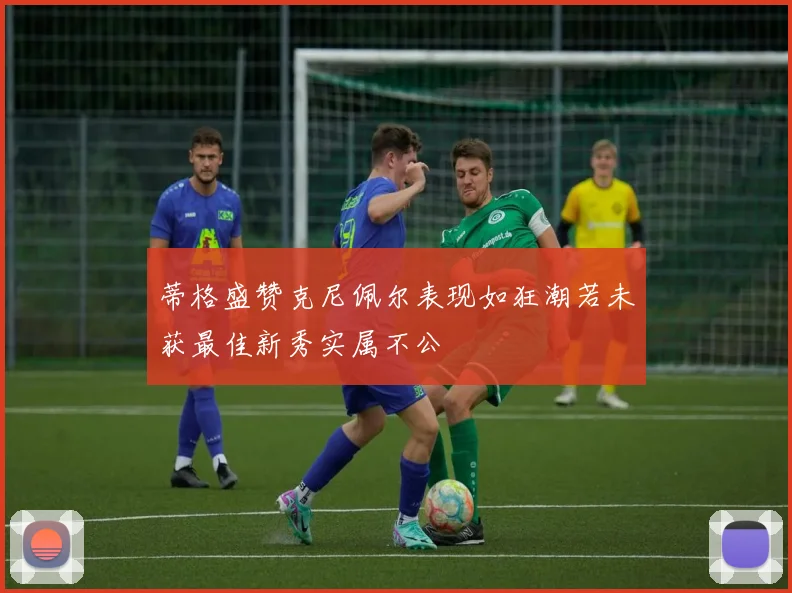 蒂格盛赞克尼佩尔表现如狂潮若未获最佳新秀实属不公
